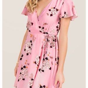 Francesca’s Wrap Dress